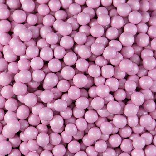 Pérolas Crocantes Rosa Claro